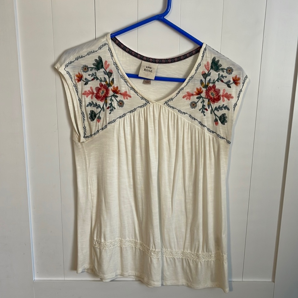 Embroidered Top